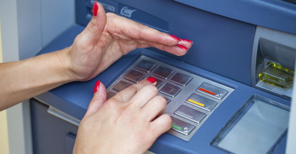 Day 6: Whenever you use an ATM, cover the keypad and screen.