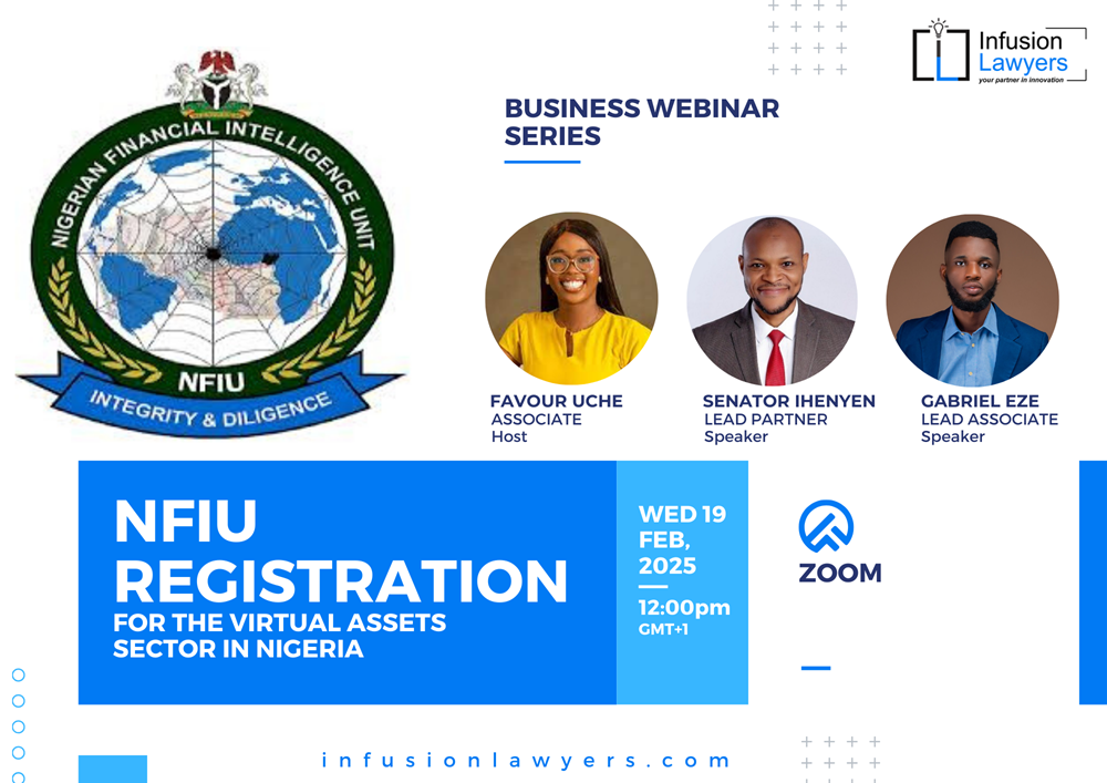 Business Webinar Series: NFIU Registration for the Virtual Asset Sector in Nigeria